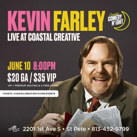 Kevin Farley Coastal Comedy Night